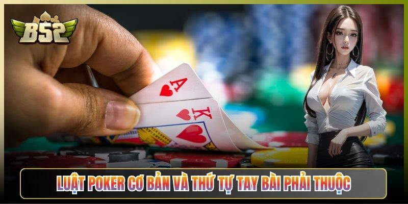 Luật Poker Cơ Bản Và Thứ Tự Tay Bài Phải Thuộc